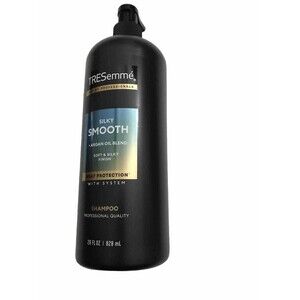 TRESemme Silky Smooth Shampoo +Argan Oil Blend,28 Oz-828 ML Pump Bottle